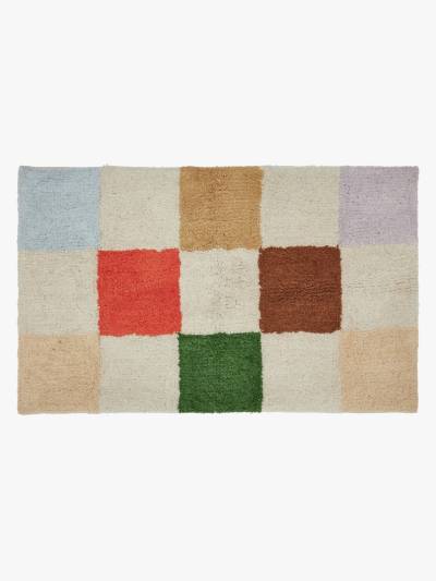 OYOY Schach Teppich 48x80, Multi von OYOY